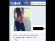 Mexicana de facebook se masturba para mi por msn