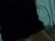 Coge de a perrito a su esposa y se viene en su boca