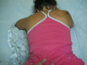 Sexo anal a mi chava termina chorrendo leche por el culo