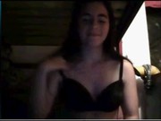 Chavita se masturba para su enamorado por skype
