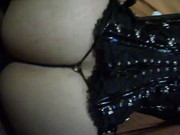 Chingandome unas ricas nalgas en hilo