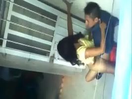 Pillados en plena cogida