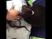 Cogida por la mañana, le gusta que le hale el cabello