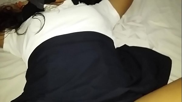 Alumna de Conalep con panocha mojadita