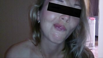 Esposa argentina chupa la pija hasta que terminan en su boca