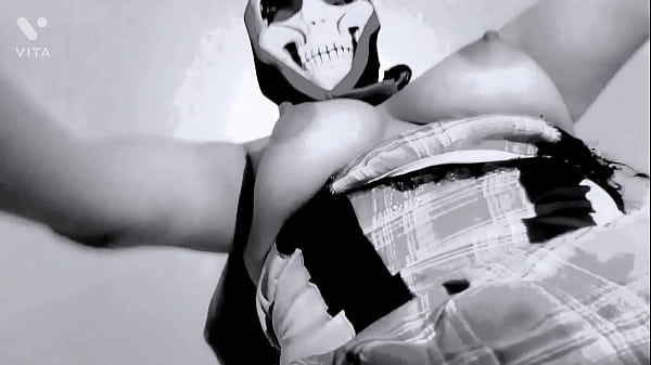 Sexo en Halloween, varias cogidas por toda la casa